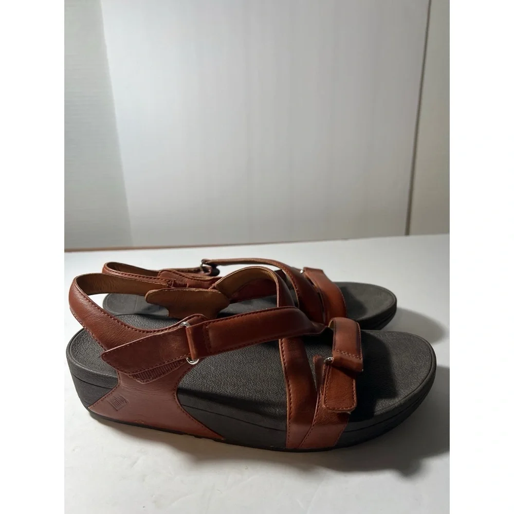 FitBrown Strappy Sandals - Picture 8 of 8